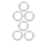 Toddmomy 6pcs Guards Protective Ring Replacement for Parrot Nest Box Hole Guards Birds Breeding Box Accessories