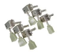 Toddmomy 6pcs Guitar Pegs Metal Acoustic Guitar Accessories Tuning Pegs Tuning Keys