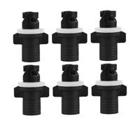 Toddmomy 6pcs Kayak Pump Adapter Air Valve Converter for Inflatable Paddleboard and Boat Hose Adapter for Foot and Electric Pumps Compact Lightweight Accessory for Outdoor Water Sports