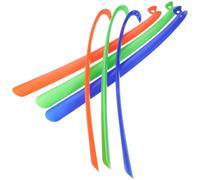 Toddmomy 6pcs Lightweight Pp Shoe Horn with Long Handle for Elders Smooth Surface and Comfortable to Use Convenient Portable Shoe Lifter for Easy Wearing at Home
