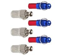 Toddmomy 6pcs Pet Address Plates Pet Id Tag Anti-Lost Brass Lightweight Portable Easy to Attach Two Different Type of Styles for Rabbits Cats