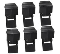 Toddmomy 6pcs Plastic Turtle Tank Buckle for Reptile Feeding Waterproof Lock Latch for Terrarium Secure Locking Mechanism for Tortoise Breeding Tanks