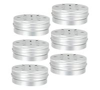 Toddmomy 6pcs Portable Dog Scent Training Cases Aluminum Holders for Scent Work for Small Dog Training and Nose Work Activities