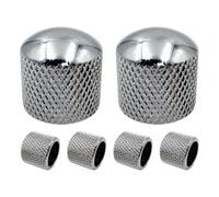 Toddmomy 6pcs Potentiometer Knobs for Electric Guitar and Effects Pedals - 1/4" (6mm) Shaft Guitar Knobs for Volume and Tone Control Amplifiers Boss Pedals