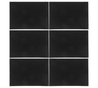 Toddmomy 6pcs Suede Sheets, Dance Shoes Soles Self-Adhesive Sticky Backing Non Slip - Dance Floors Sole Protector for High Heeled Shoes Ballroom Black