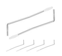 Toddmomy 6pcs Thread Tremolo Arm for Electric Guitar High-sensitivity Bar Replacement Compatible with St Tremolo Bridge Smooth Pitch Modulation Guitar Accessory Set