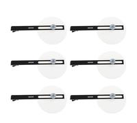 Toddmomy 6pcs Tv Screen Suction Cup Tool Kit with Adjustable Metal and Silicone Clips for Lcd Panels and LED Tv Side Board Retainer, Precision Alignment for Screen Replacement