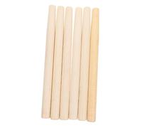 Toddmomy 6pcs Wooden Garden Tool Handles Replacement Durable Wood Hammer Hatchet Handles for Farm and Gardening Tools Easy to Replace