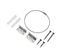 Toddmomy 6sets Boy Girl Proofing Furniture Anchor Wall Safety Strap Falling Device Hardware Accessories for Wardrobe and Furniture Fixer