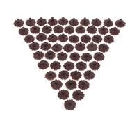 Toddmomy 70pcs Miniature Tree Base : Model Tree Stands - Artificial Plant Feet Replacement For Railroad Train Scenery Micro Landscape Fairy Garden Diorama Supplies