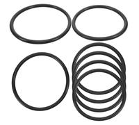 Toddmomy 7Pcs Singing Bowl Rubber Rings Durable Crystal Bowl Accessories for Buddhism Lightweight Compact Sound Bowl Cushions Meditation Tools for Practitioners
