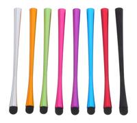 Toddmomy 8 Pcs Capacitive Pens Smartphone Touch Screen Pens Silicone Metal Material Increase Efficiency Reduce False Clicks for Tablets and Electronic Devices Equipped with Random Color