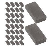 Toddmomy 80pcs Mini Turtle Tank Decor Bricks Gray Realistic Simulation Miniature Blocks for Aquarium Terrarium Landscaping Multifunctional Basking Platforms and Climbing Structures