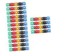 Toddmomy 80pcs Pigeon Aluminum Leg Rings Poultry Distinguish Markers for Racing Birds Reusable Foot Bands Blue Green for Pigeons Parrots Cockatiels