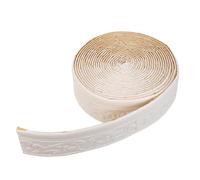 Toddmomy 8cm Wide Self Adhesive Foam Corner Guard Trim White Protective Decorative Xpe Foam Edge Molding for Kitchens and Bathrooms