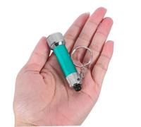 Toddmomy 8pcs Mini Keyring Torch Ultra Bright LED Flashlights with Aluminium Alloy Body Portable Keychain Lights for Camping Hiking Fishing and Outdoor Activities Random Colors Random Color