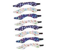 Toddmomy 8pcs Neoprene Headbands Ear Covers for Swimming Shower Sports Anti-sweat Comfortable Design for Men Women for Pool Beach Bath Use