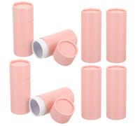Toddmomy 8pcs Paper Tube Boxes for Essential Oil Bottles 30ml, round Cylindrical Paper Containers with Matte Foil-stamped and Laminated Surface, Space-optimising and Deformation-resistant