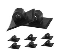 Toddmomy 8pcs Plastic Boat Motor Fixing Bracket Buckle for Kayak Outboard Engine Mount Corrosion-Resistant Motor Stand Holder with Stable Installation and Reduced Water Resistance for