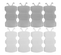 Toddmomy 8pcs Silicone Shower Suction Cup Holders for Handheld Showerhead, Waterproof and Universal Compatibility, Adjustable Relocatable Wall Mount Bracket for Temporary Needs and Bathtub