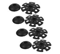 Toddmomy 8Pcs Trekking Pole Replacement Tips Set with Mud and Snow Baskets, Rubber End Caps for Hiking Sticks, Walking Stick Accessories for Outdoor Hiking and Trekking