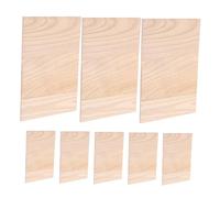 Toddmomy 8pcs Wood Karate Breaking Boards for Taekwondo and Adults Martial Arts Planks for Practice Training and Performing Lightweight Thick Beige Boards