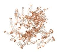 Toddmomy 90pcs Golden Brass Piano Coil Springs Upright Piano Repair Part Replacement Good Elasticity and Easy to Use for Vertical Maintenance