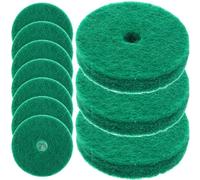 Toddmomy 90pcs Keyboard Balance Washers Mute Tool Felt Material Green Supple Texture No Dyeing Piano Repair Replacement Parts