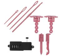 Toddmomy 9pcs Black Plastic Circular Knitting Machine Kit DIY Set