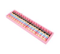 Toddmomy Abacus Plastic Counting Frame Early Math for Home School Durable Educational Tool Enhances Calculation Speed Accuracy Develops Logical Thinking and Hand Eye