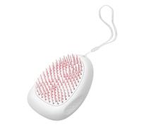 Toddmomy Abs Pet Comb for Dogs Cats Hair Brush Floating Tangle- Anti-slip Reusable Hanging Lanyard