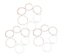 Toddmomy Acoustic Guitar Replacement Strings for Folk and Classical Music Classical Guitar Strings Kit 3 Sets Made of Stainless Steel Wire with High Stability and Pure Sound Quality