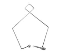 Toddmomy Acupressure Clip Acupressure Clips for Hands Stainless Steel Silver Muscle Relaxation for Back and Waist Self-Massage at Home