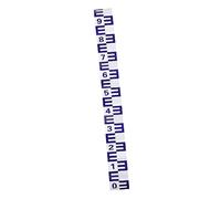 Toddmomy Adhesive Pool Water Level Ruler Decal Water Level Gauge Sticker for Pond and Lake Reflective Adhesive Film Easy to Stick and Remove