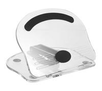 Toddmomy Adjustable Acrylic Tablet Holder 360° Rotatable Phone Stand Non-slip Wear-resistant Black Foldable Desk Mount for Watching Videos