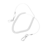 Toddmomy Adjustable Bird Harness 3m Parrot Training Rope Durable Elastic Leash for Parrots Claw Rings for Easy On/off Perfect for Random Color