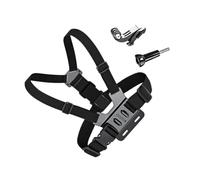 Toddmomy Adjustable Black Body Tripod Harness Belt Sports Camera Accessories Chest Strap Compatible with Gopro for Skiing Cycling Equestrian Action Shooting