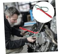 Toddmomy Adjustable Carbon Steel Oil Filter Wrench with Anti-Slip Belt for Auto Repair and Pipe Disassembly Spanner Tool Compatible with Fuel Filters and Fittings Compact Lightweight Design