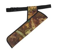 Toddmomy Adjustable Compound Bow Arrow Bag Waist Hanged Archery Storage Case for Hunting and Practice Lightweight Portable Waist Arrow Holder Compatible with Recurve and Compound Bows