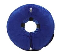 Toddmomy Adjustable Dog Collar Inflatable Elizabethan Neck Circle Large Size Soft Fabric Protects Injuries for Post-operation Care