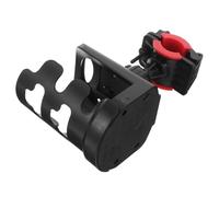 Toddmomy Adjustable Drink Holder for Mic Stand with 360° Rotation, Space-saving and Stable Design, Suitable for Live Streaming and Speaking Engagements, Black Plastic and Metal Cup Holder