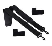 Toddmomy Adjustable Fishing Rod Carrying Strap Load Sharing Function, Sturdy Nylon and Abs Material, Easy to Carry Fishing Pole Fixing Band for Sports,