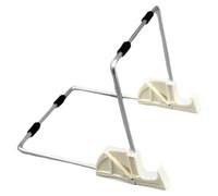 Toddmomy Adjustable Foldable Whiteboard Stand with Lightweight ABS Material Portable Holder for Office and Homework Desk