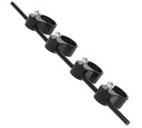 Toddmomy Adjustable Guitar Finger Trainer for Hand Flexibility and Chord with Elastic Connecting Rod Abs and Silicone Guitar and Bass Finger Expander Tool for Beginners and Adults