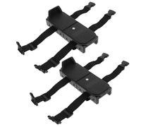 Toddmomy Adjustable Ice Skates with Double Runners and Fastener Straps Black Ice Hockey Skates for Beginners Outdoor Winter Training Shoes for Little Safety Fall Prevention Design