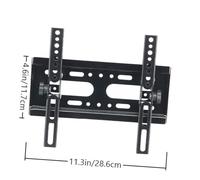 Toddmomy Adjustable LCD Tv Wall Mount Bracket Wall-mounted LCD Bracket for Hdtv Flat Panel Screens Easy Installation with Strong Deformation-resistant Frame