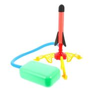 Toddmomy Adjustable Outdoor Rocket Launcher for Catapult with Stable Bracket Safe Soft Rockets for Interactive Play and Backyard Parties