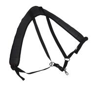 Toddmomy Adjustable Padded Saxophone Double Shoulder Strap for Juniors Beginners Comfortable Neck Harness with Soft Cushion Support for Alto Tenor Sax Clarinet and Stable Weight-bearing