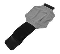 Toddmomy Adjustable Sports Leg Bag Ankle Pouch for 5.5-7.5 Inch Phones, Elastic Shockproof Phone Leg Pouch with Gray Strap for Running and Hiking