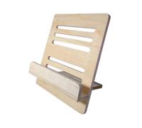 Toddmomy Adjustable Tilt Foldable Music Stand Portable Wooden Desktop Holder for Sheet Music and Guqin Accessories Suitable for Home and Travel